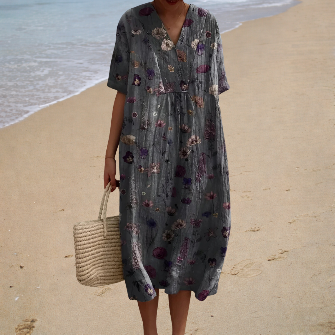 Violette | Bohemian Floral Dress