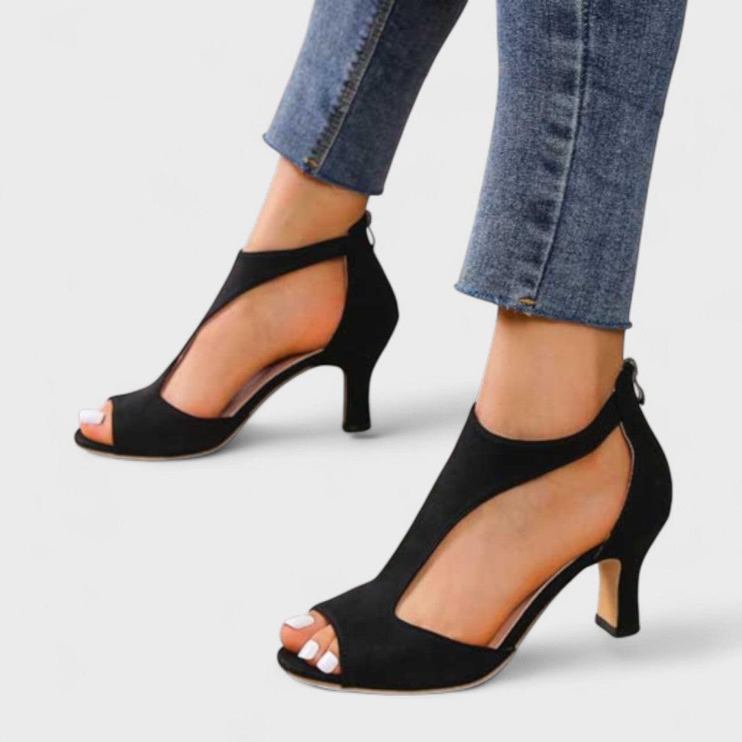 HAZEL | Orthopedic Block Heels for All-Day Comfort and Pain Relief