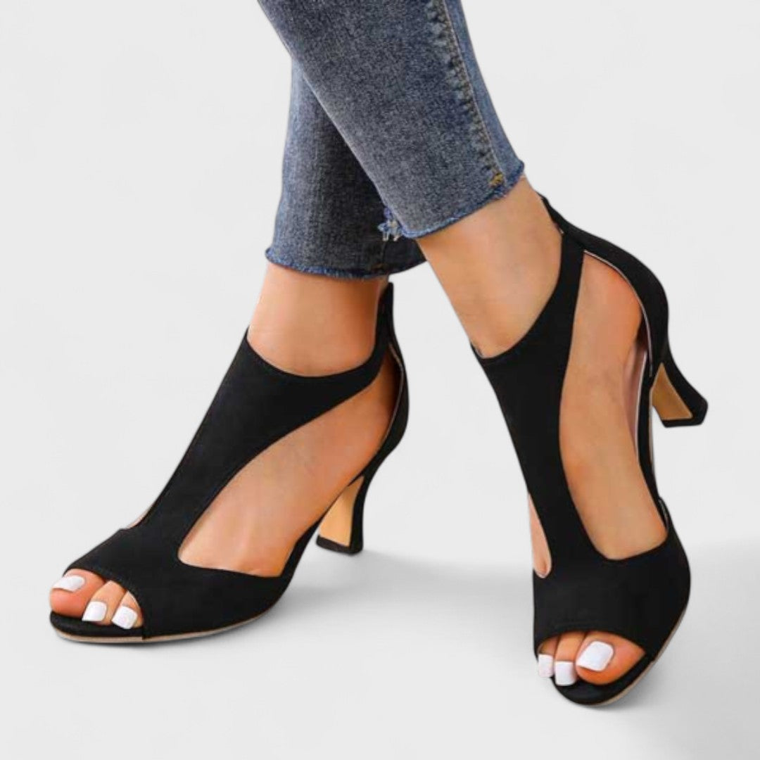HAZEL | Orthopedic Block Heels for All-Day Comfort and Pain Relief