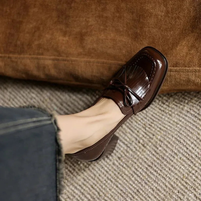 Loafer Real Leather Pumps