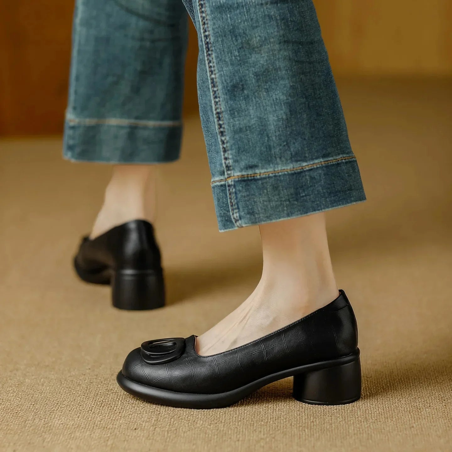 Elodie | Classic Comfort Heels