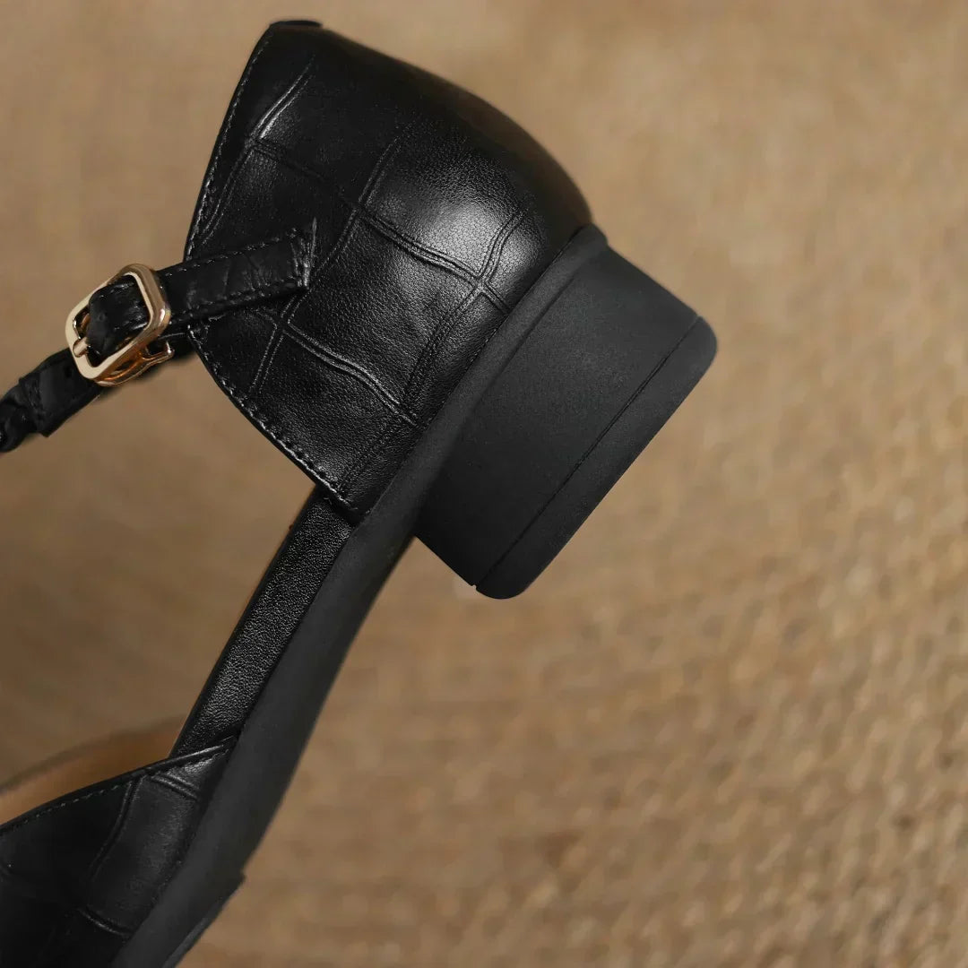 Real Leather Mary Janes