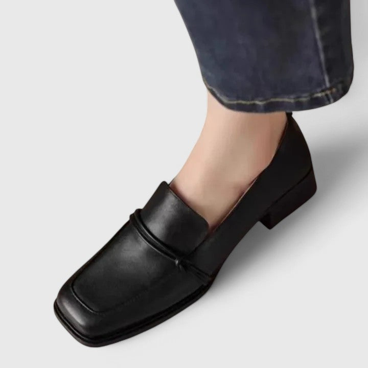 Tiziana | Retro Square Toe Loafer