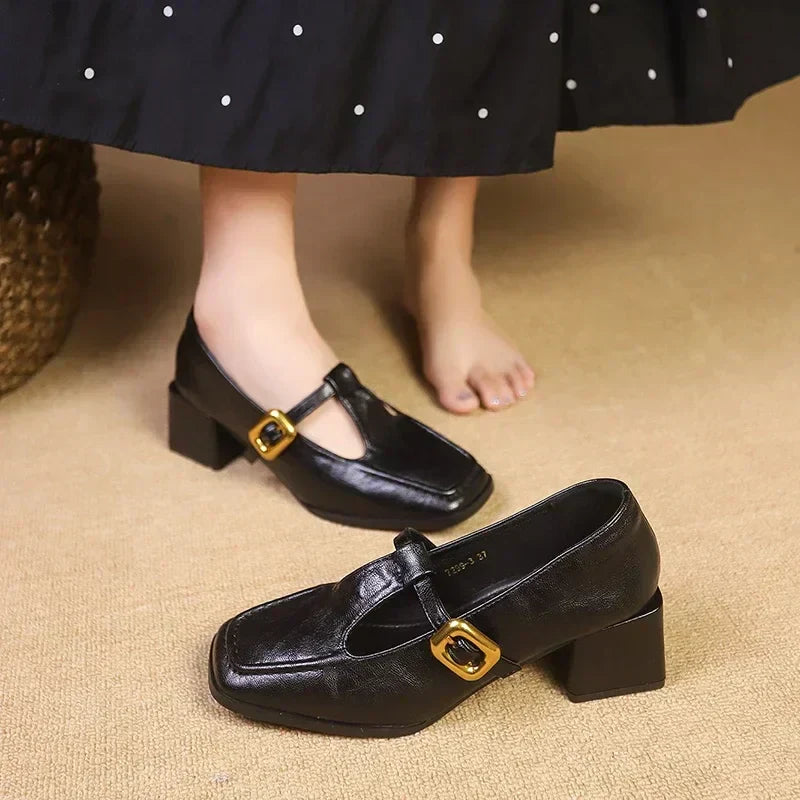 French Mary Janes