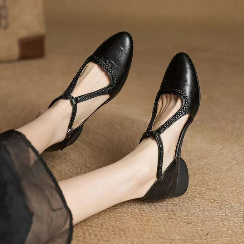 T-Strap Sandals