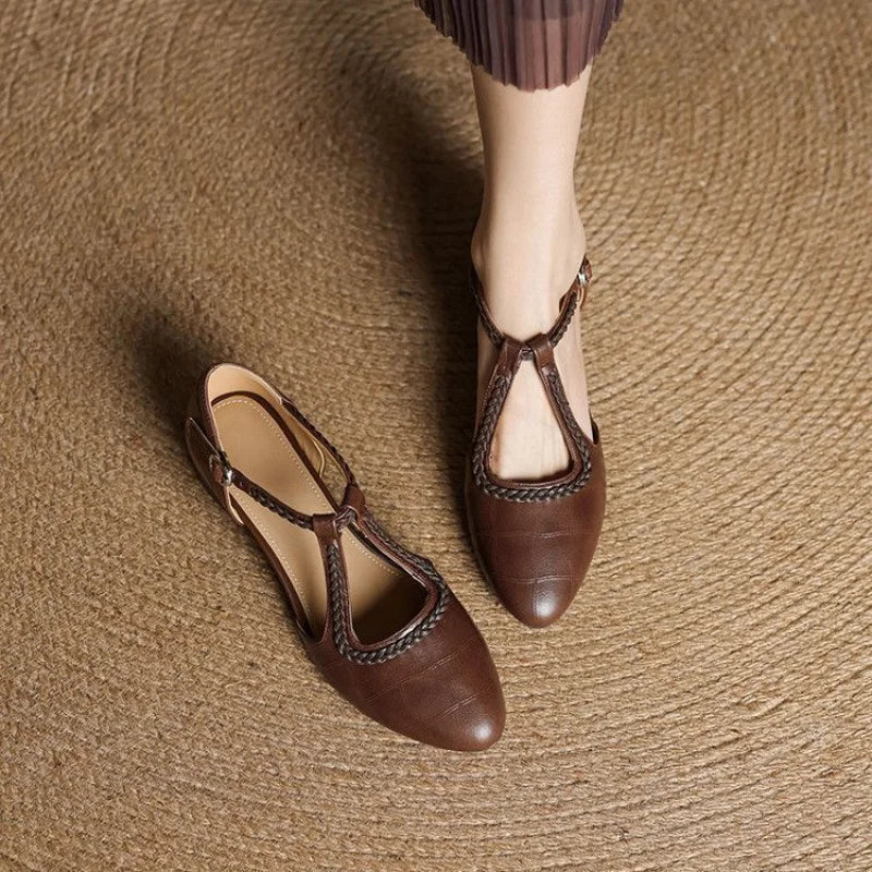 T-Strap Sandals