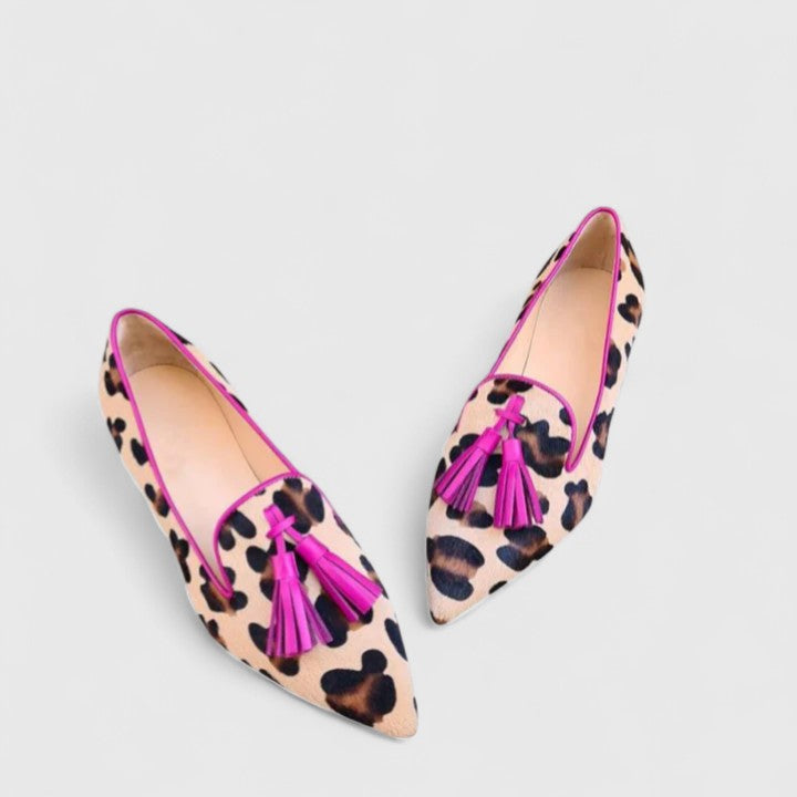 Roberta | Classic Loafer with Print