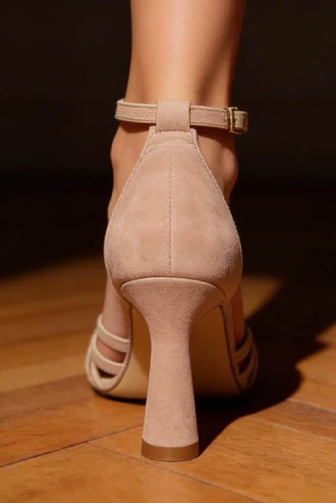 VICTORIA™ SLIM PATCHWORK PUMPS WITH POINTED TOE