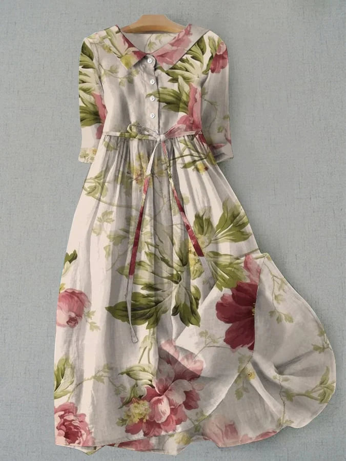 Vivienne | Classic Elegant Floral Dress