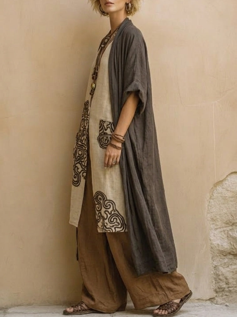 Zara Tribal Pattern Three-piece Set