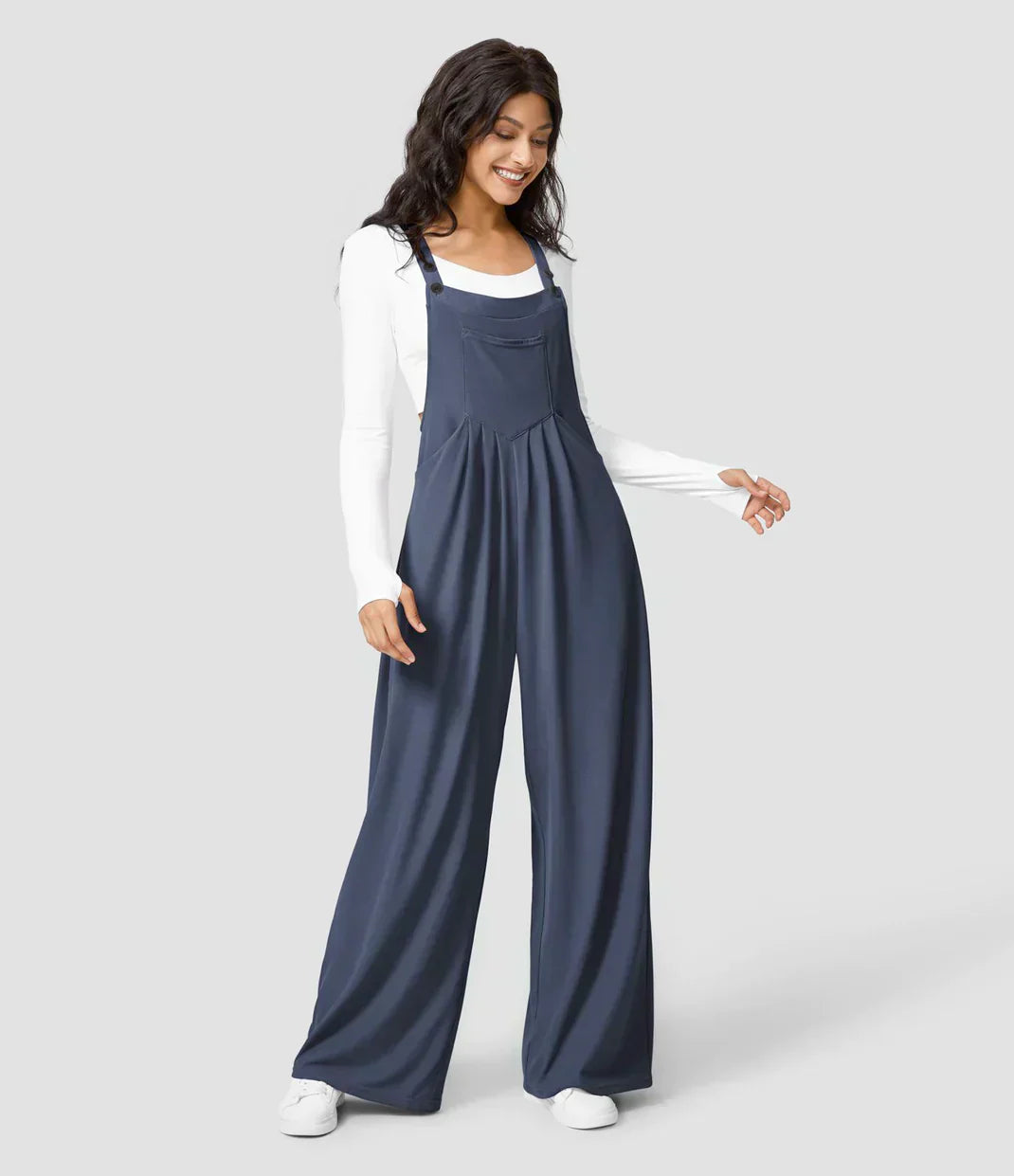 Pants with Adjustable Suspenders LadiVania™