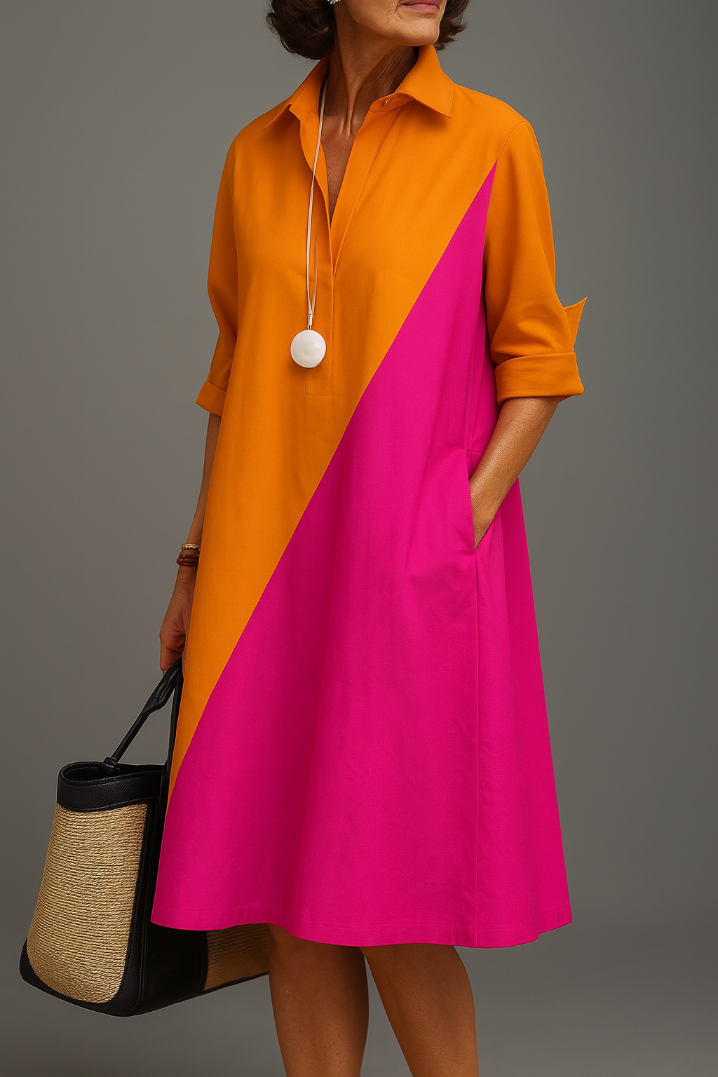 Kayla | Elegant and tailored midi dress