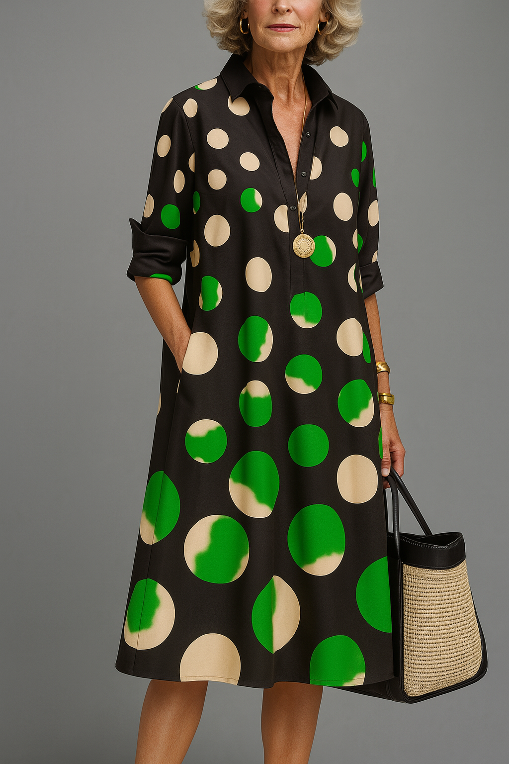 Naomi | Curated and Elegant Midi Dress