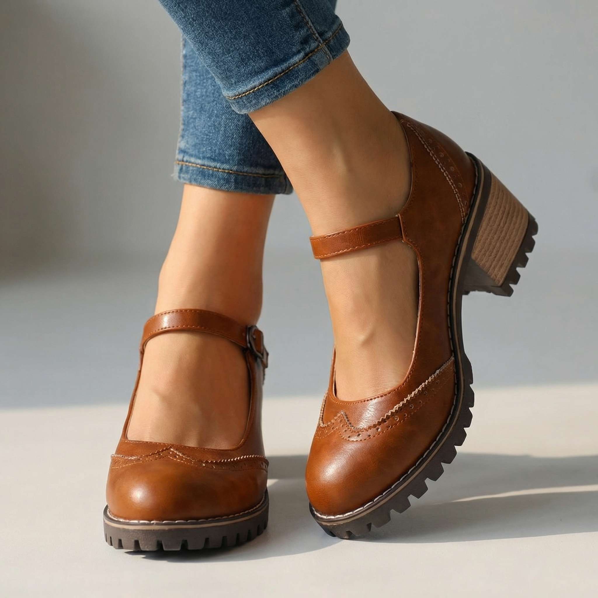 Vintage Heels with Strap