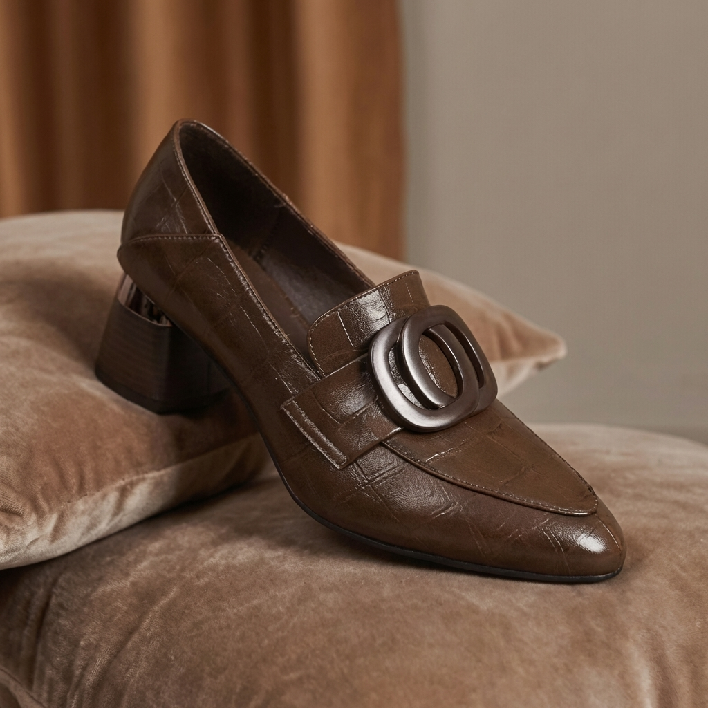 Valora Leather Heels
