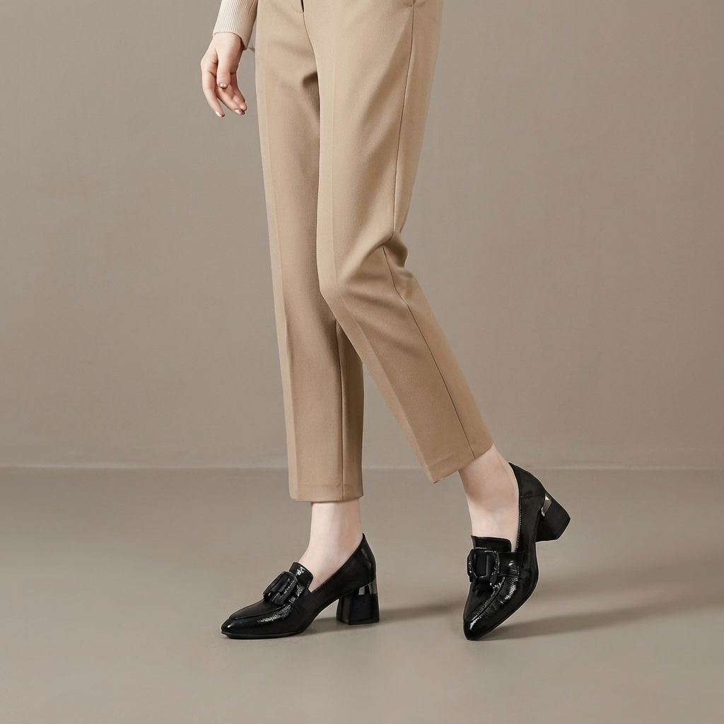 Valora Leather Heels