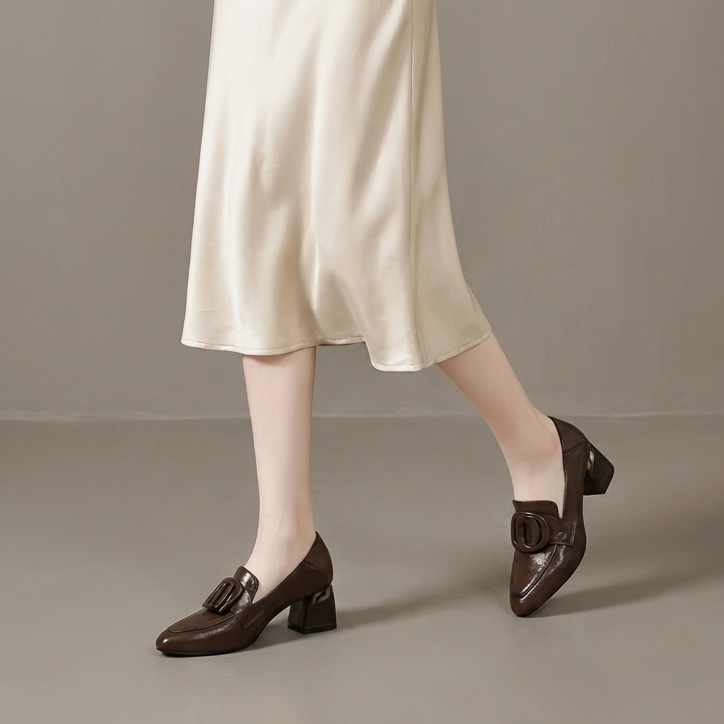 Valora Leather Heels