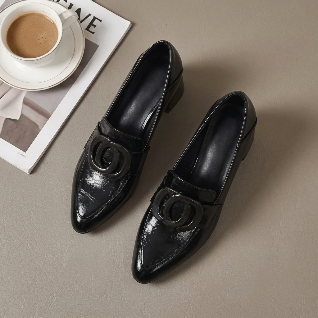 Valora Leather Heels