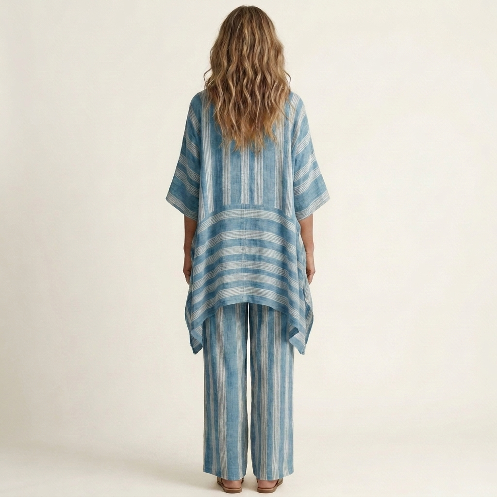 Kiara | Two-Piece Striped Set