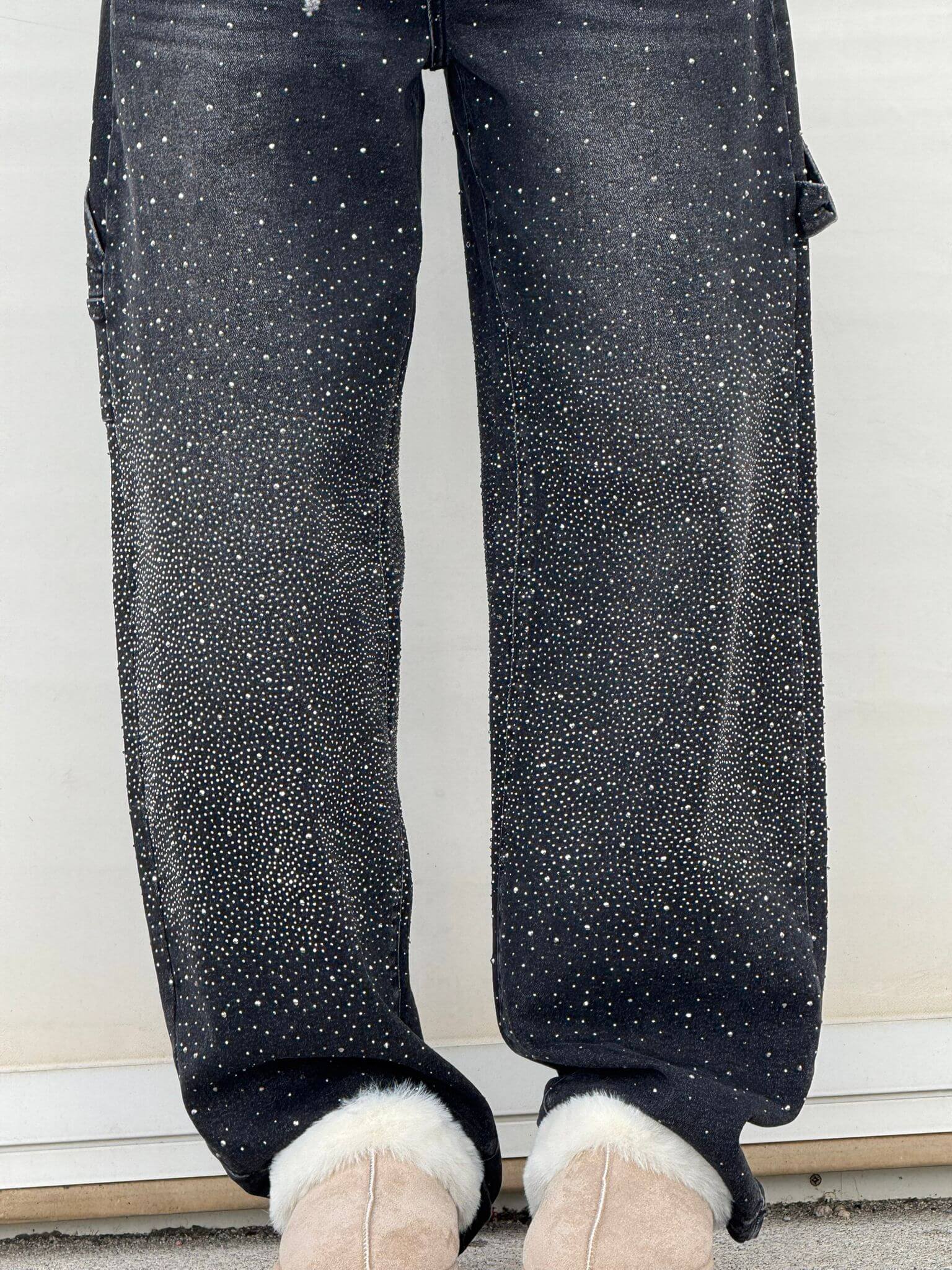 Lumi | Wide jeans for women – Fashion comfort with a sparkling accent