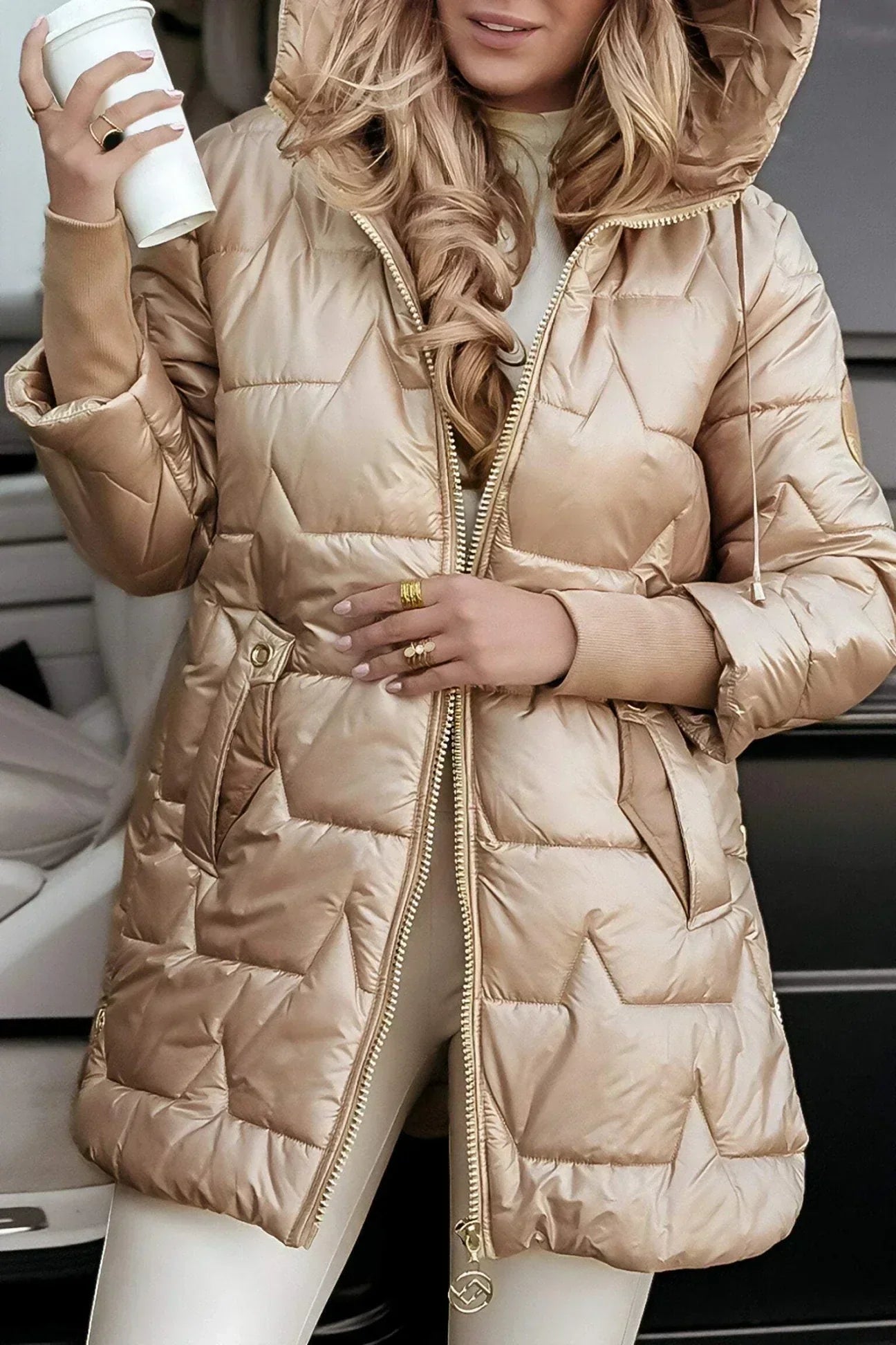 LORETTA | Quilted Winter Coat