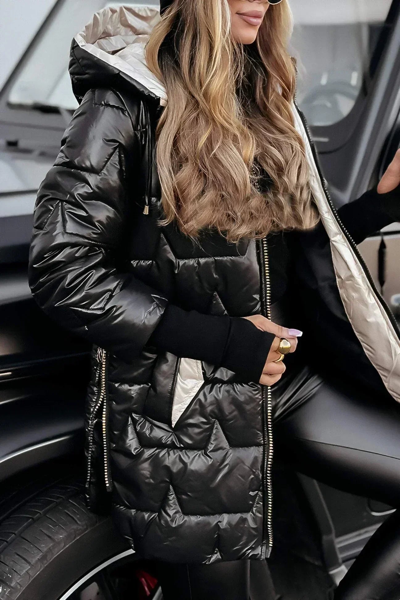 LORETTA | Long Winter Coat with Protective Warmth and Timeless Elegance