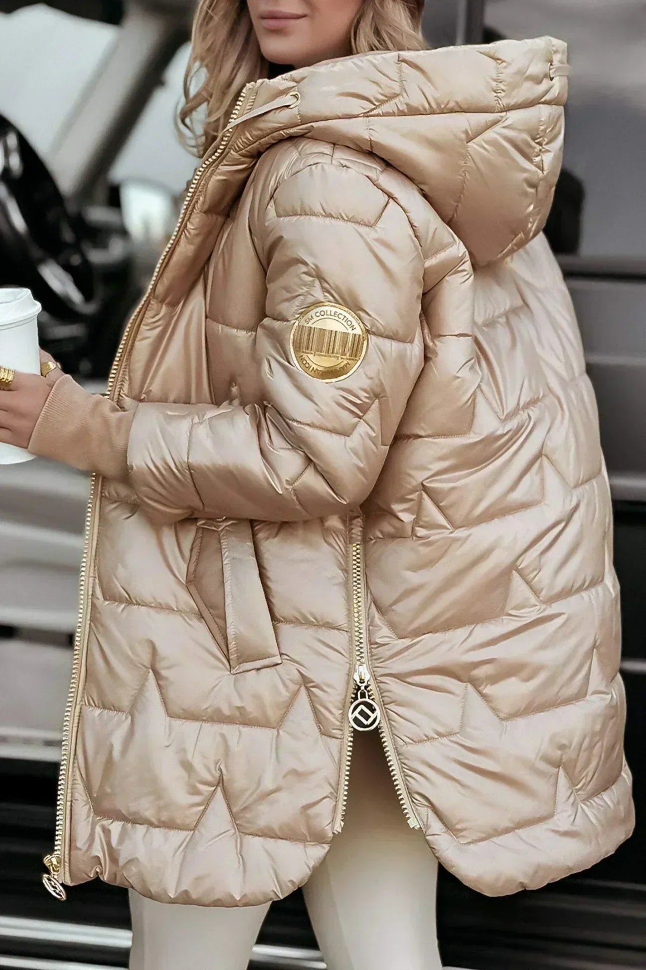 LORETTA | Long Winter Coat with Protective Warmth and Timeless Elegance