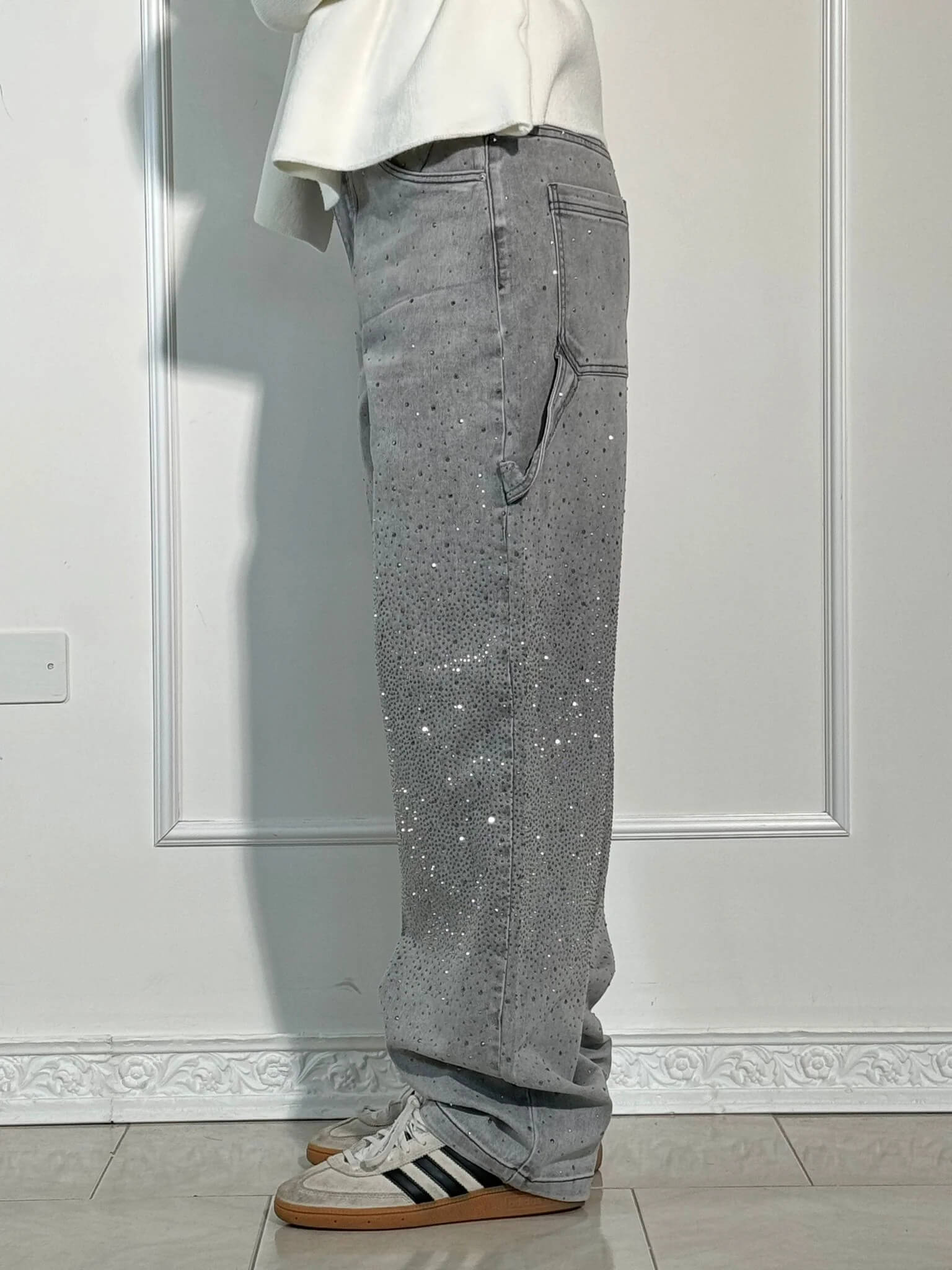 Lumi | Wide jeans for women – Fashion comfort with a sparkling accent
