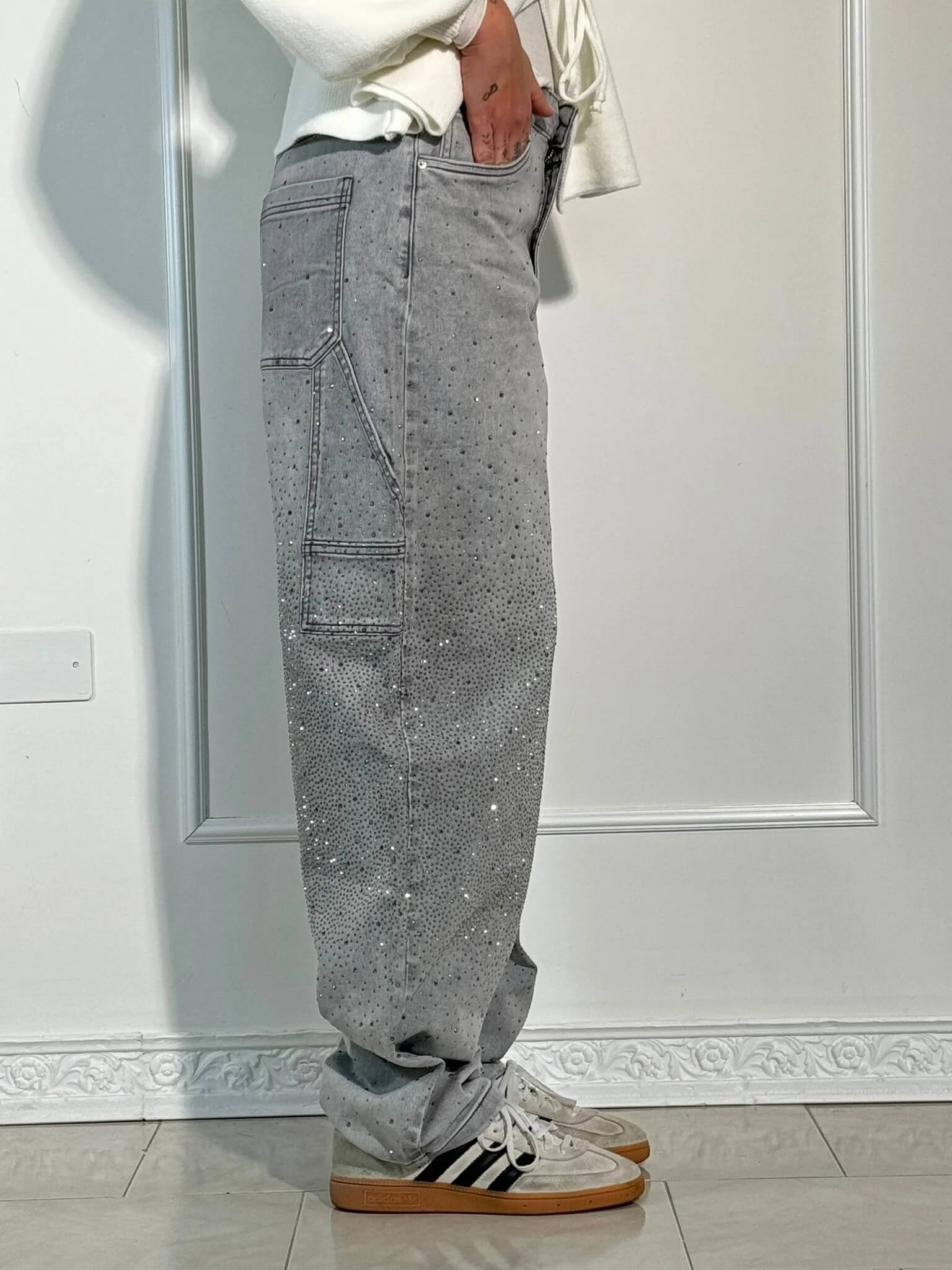 Lumi | Wide jeans for women – Fashion comfort with a sparkling accent