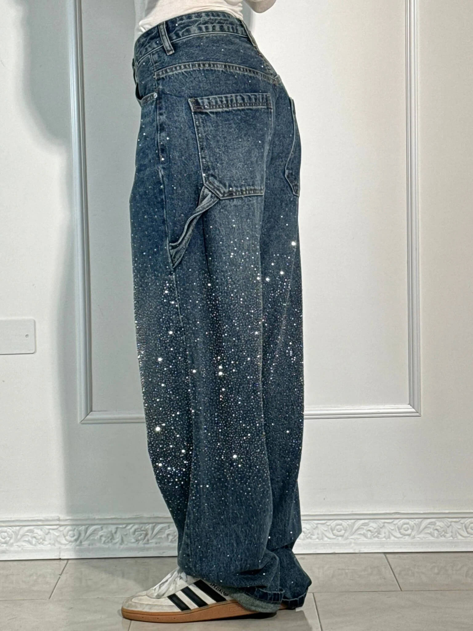 Lumi | Wide jeans for women – Fashion comfort with a sparkling accent