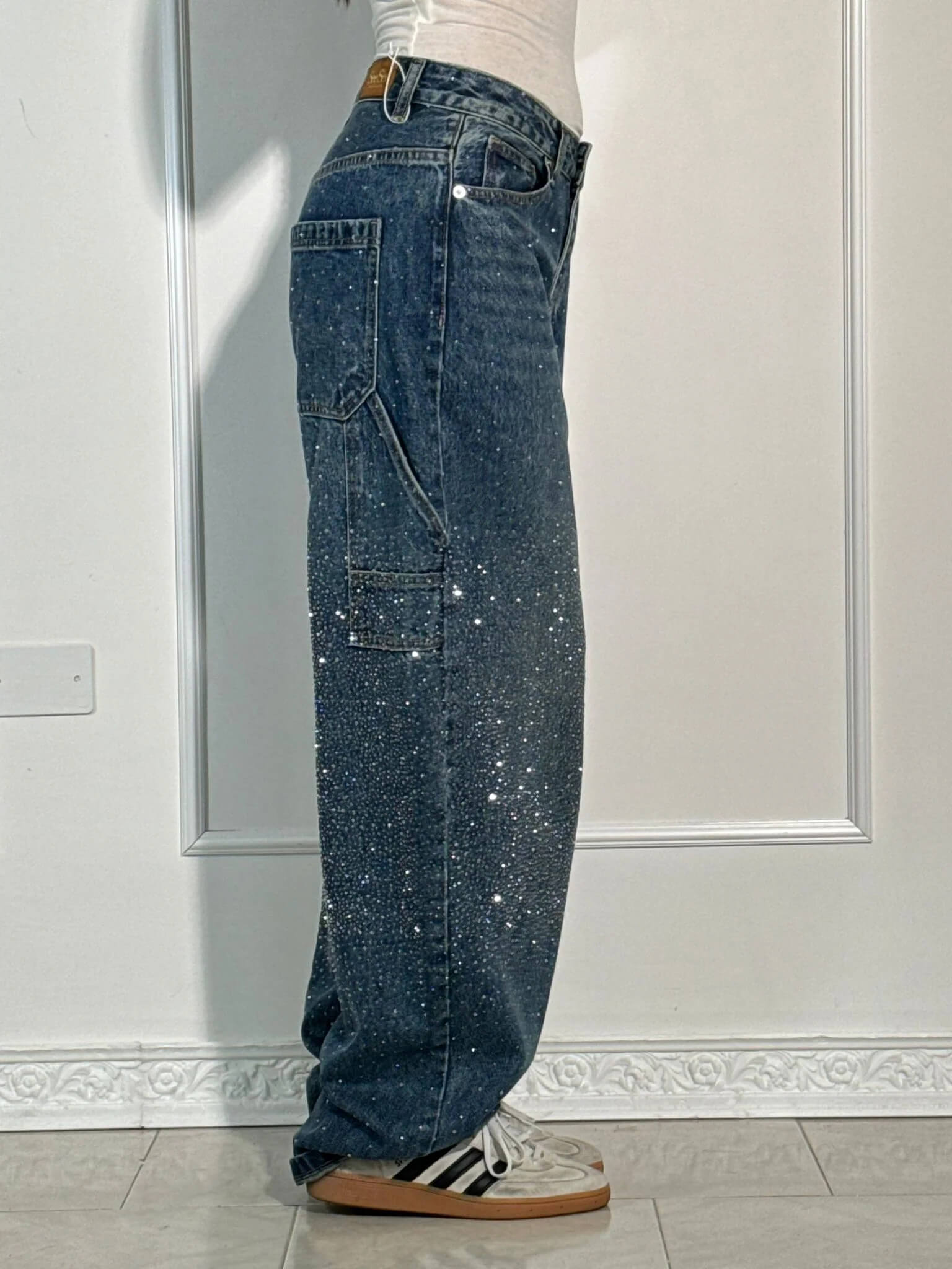 Lumi | Wide jeans for women – Fashion comfort with a sparkling accent