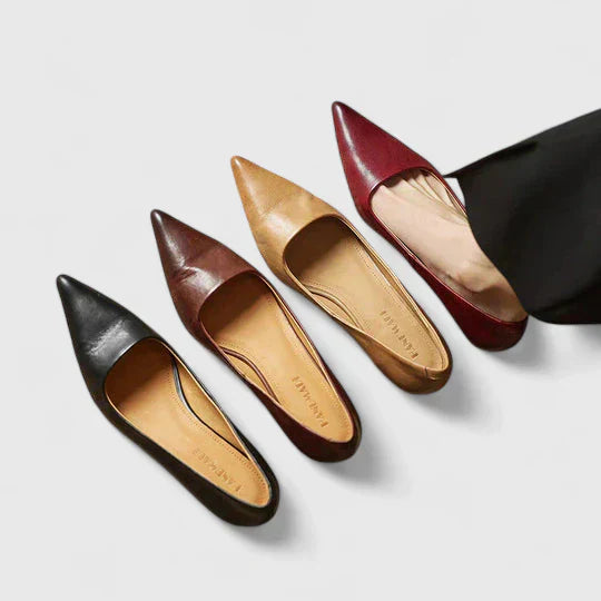 Nyah | Orthopedic Real Leather Heels