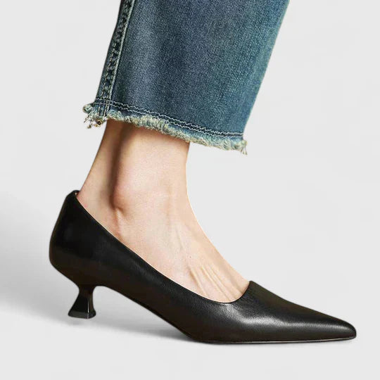 Nyah | Orthopedic Real Leather Heels
