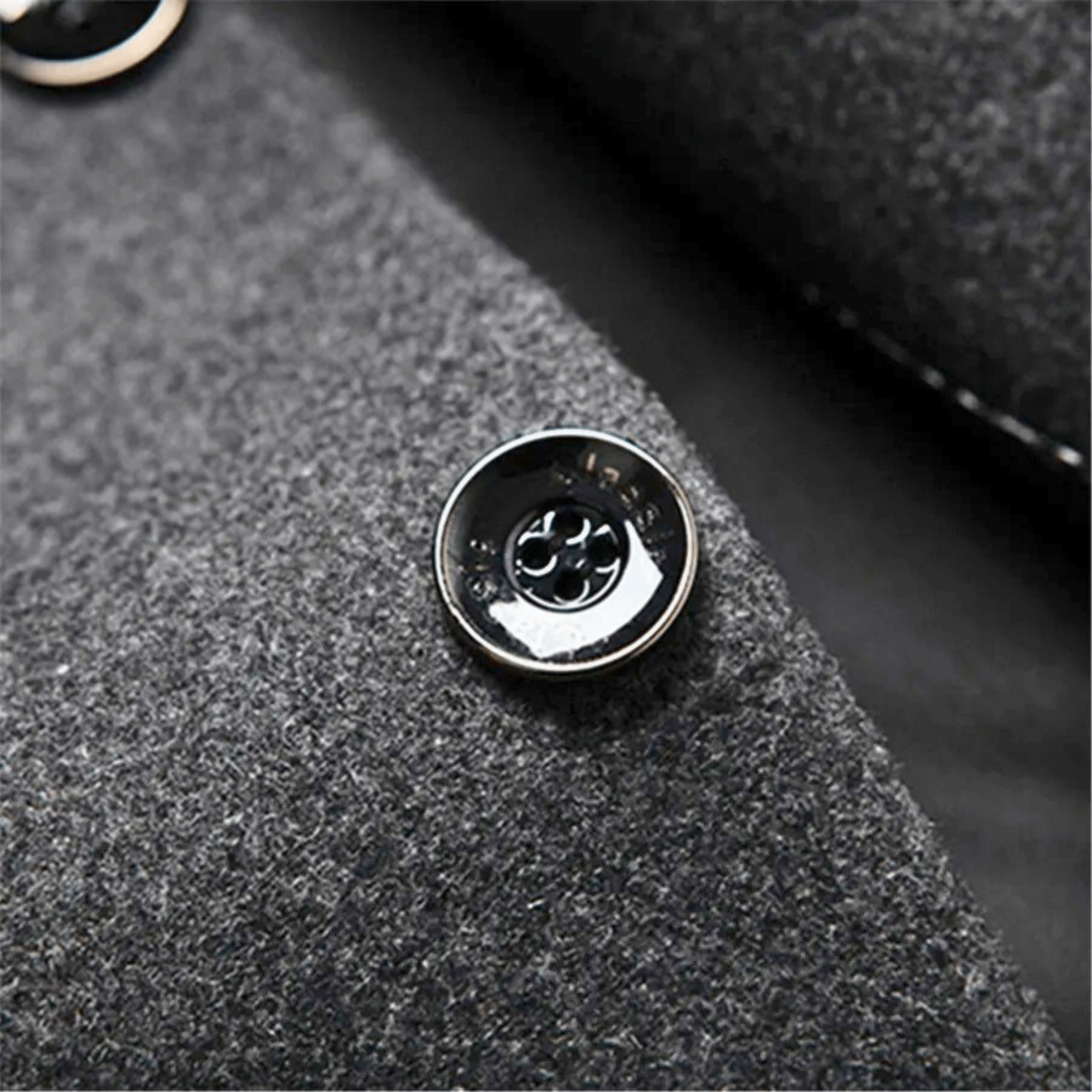 DAAN | Men's Slim Fit Jacket with Mandarin Collar and Timeless Elegance for Cold Days