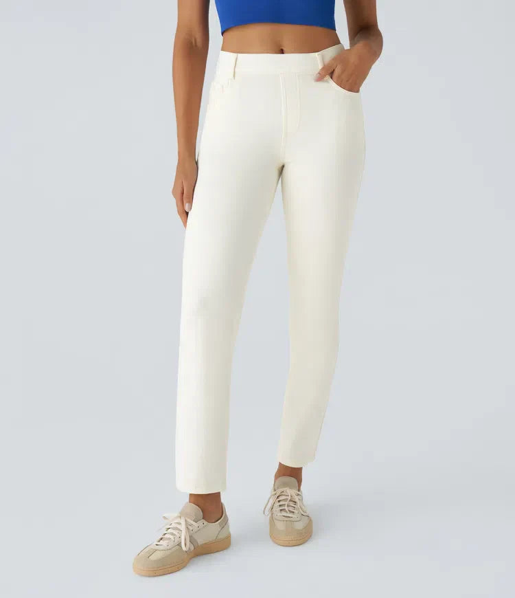 RAFFAELLA | High Waist Ultra Comfortable Pants with Casual Chic Style