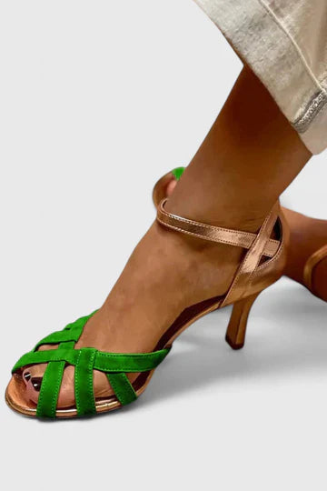 EMERY | Black T-Strap Pumps with Stiletto Heel for Elegant Evening Style