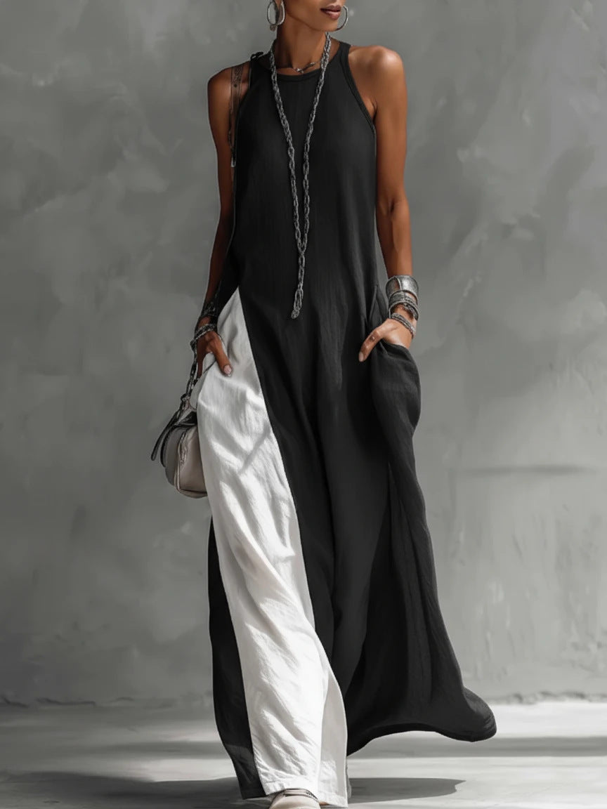 SAIGE | Airy Maxi Dress with Flattering Fit and Pockets