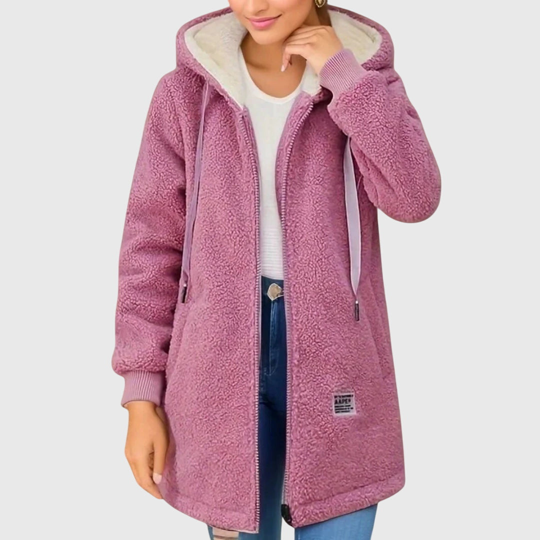 ELENA | Warm Fleece Jacket with Comfortable Fit and Casual Elegance