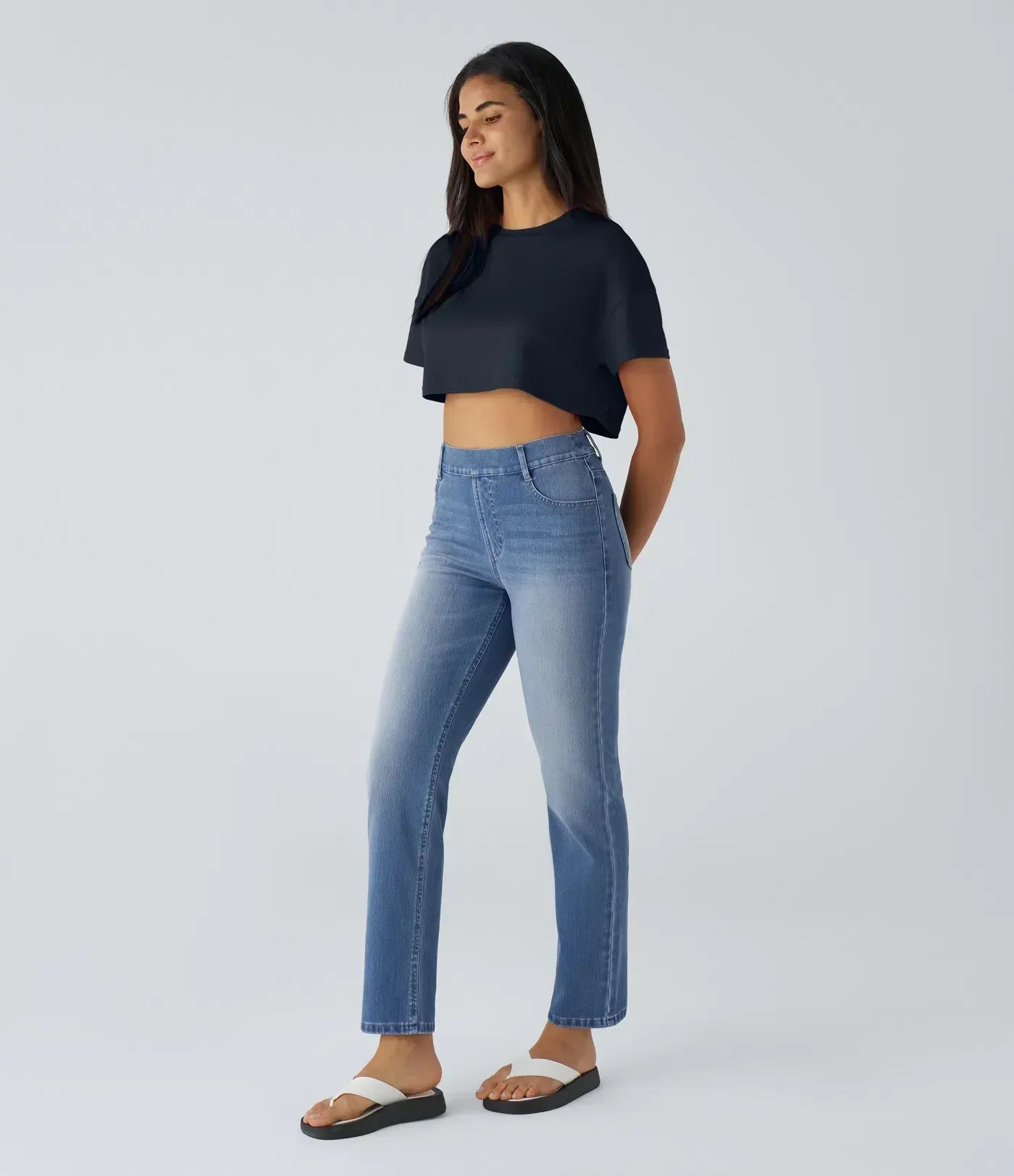 RAFFAELLA | High Waist Ultra Comfortable Pants with Casual Chic Style