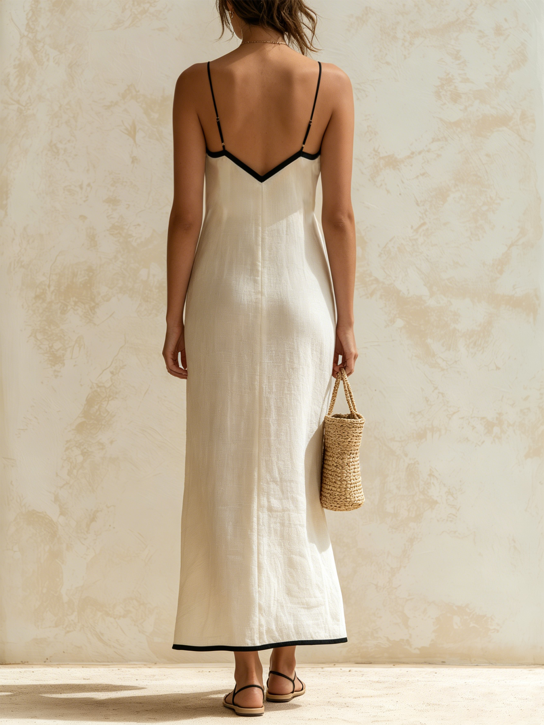 IVY | Slip Maxi Dress with Effortless Vacation Elegance