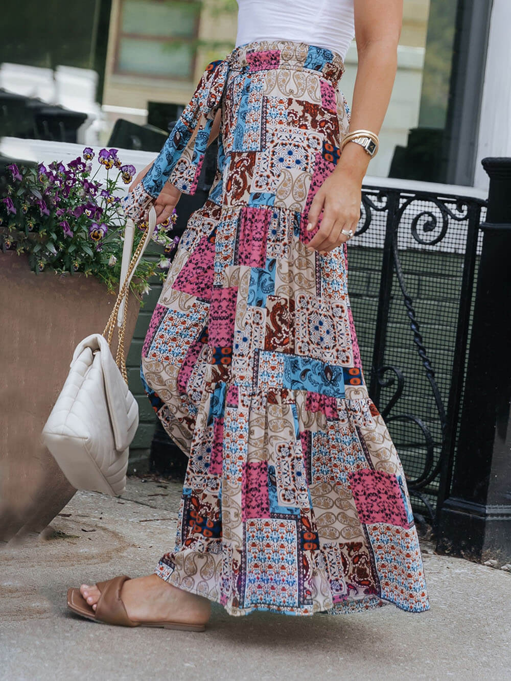 Bohemian High Waist Pants
