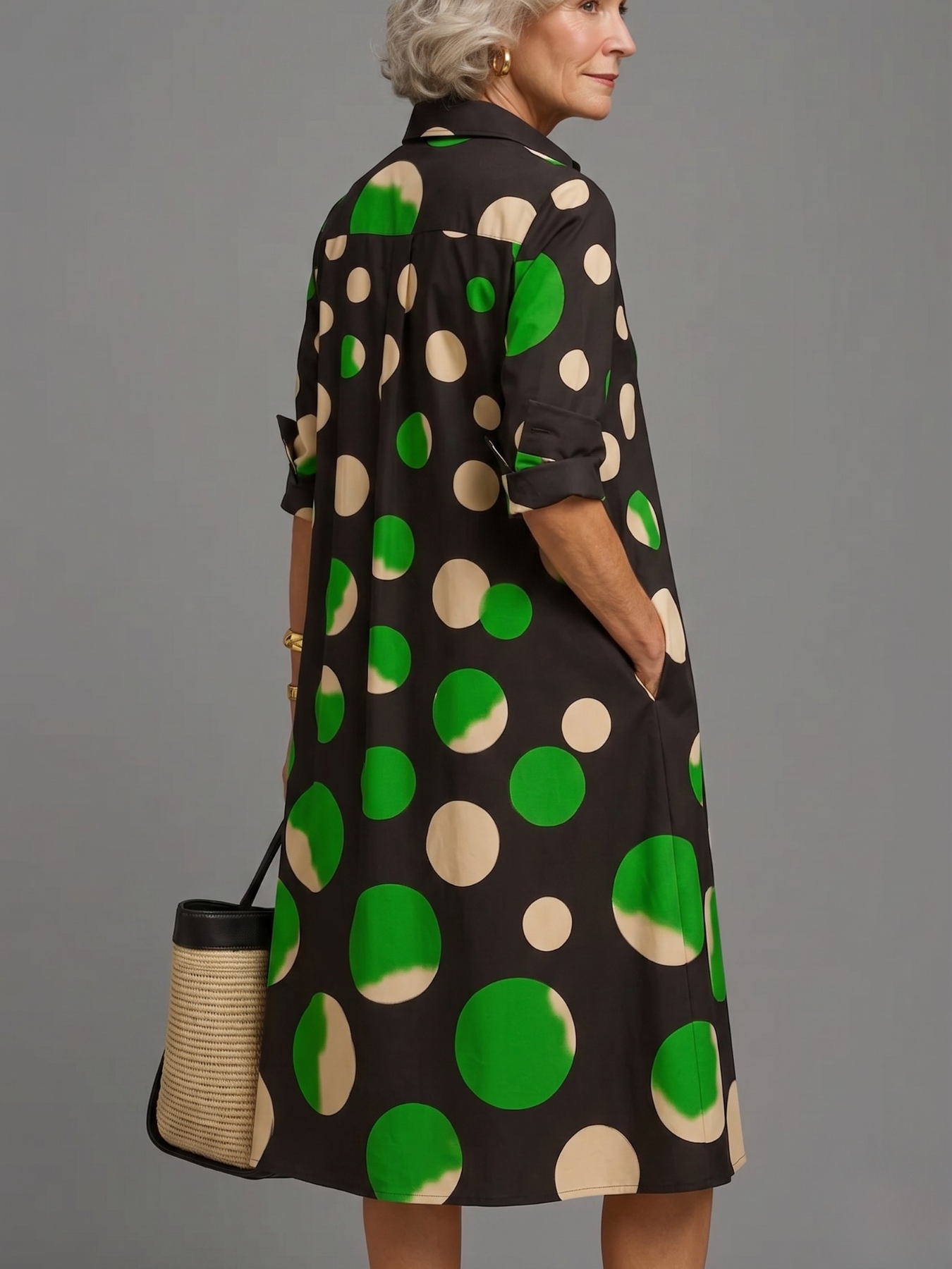 Naomi | Curated and Elegant Midi Dress