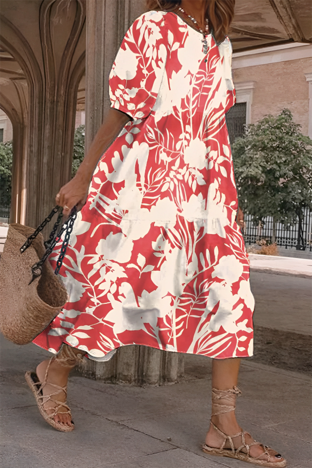 Iris | Elegant and Comfortable Midi Dress