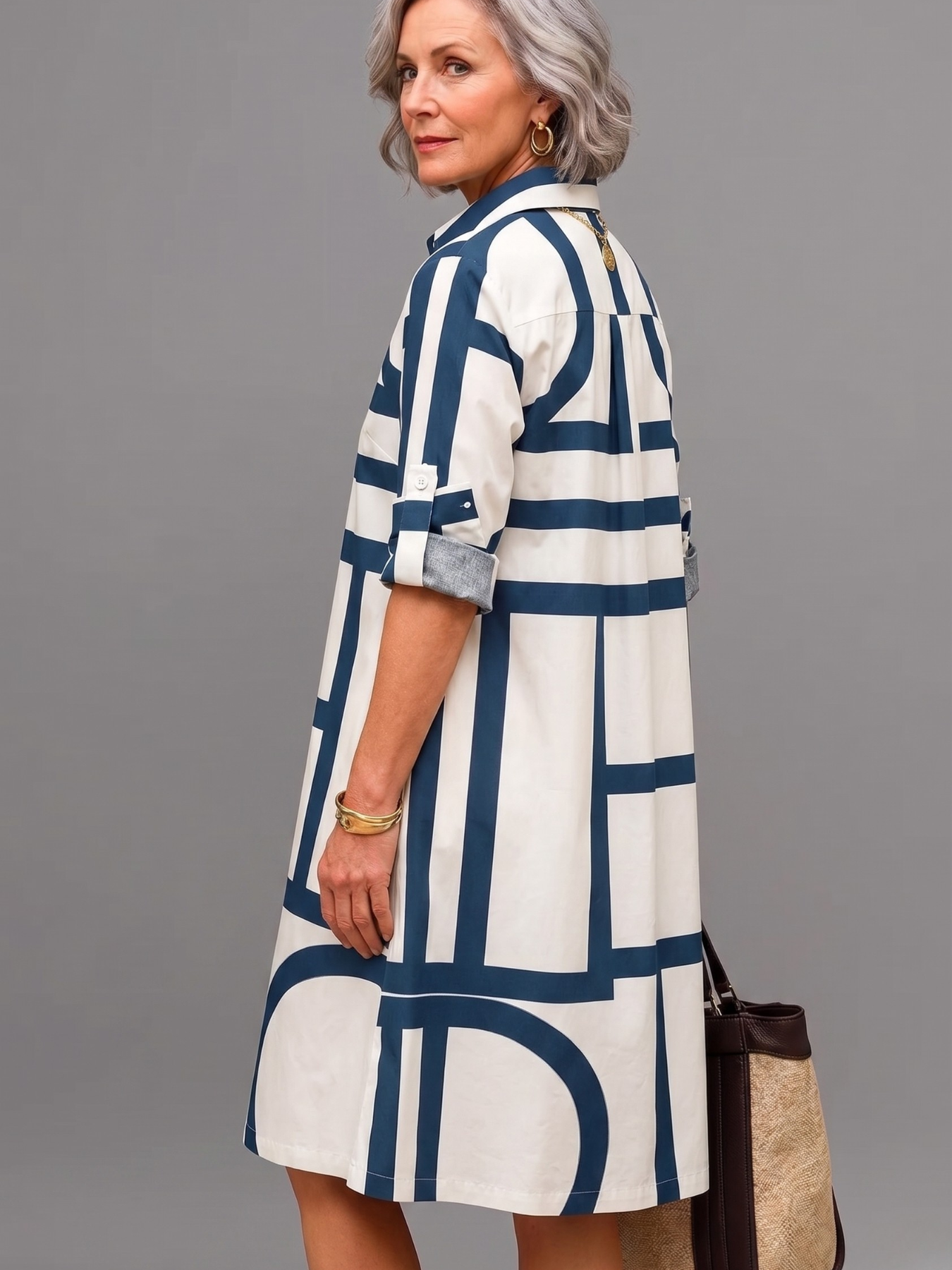 Siena | Elegant and refined midi dress