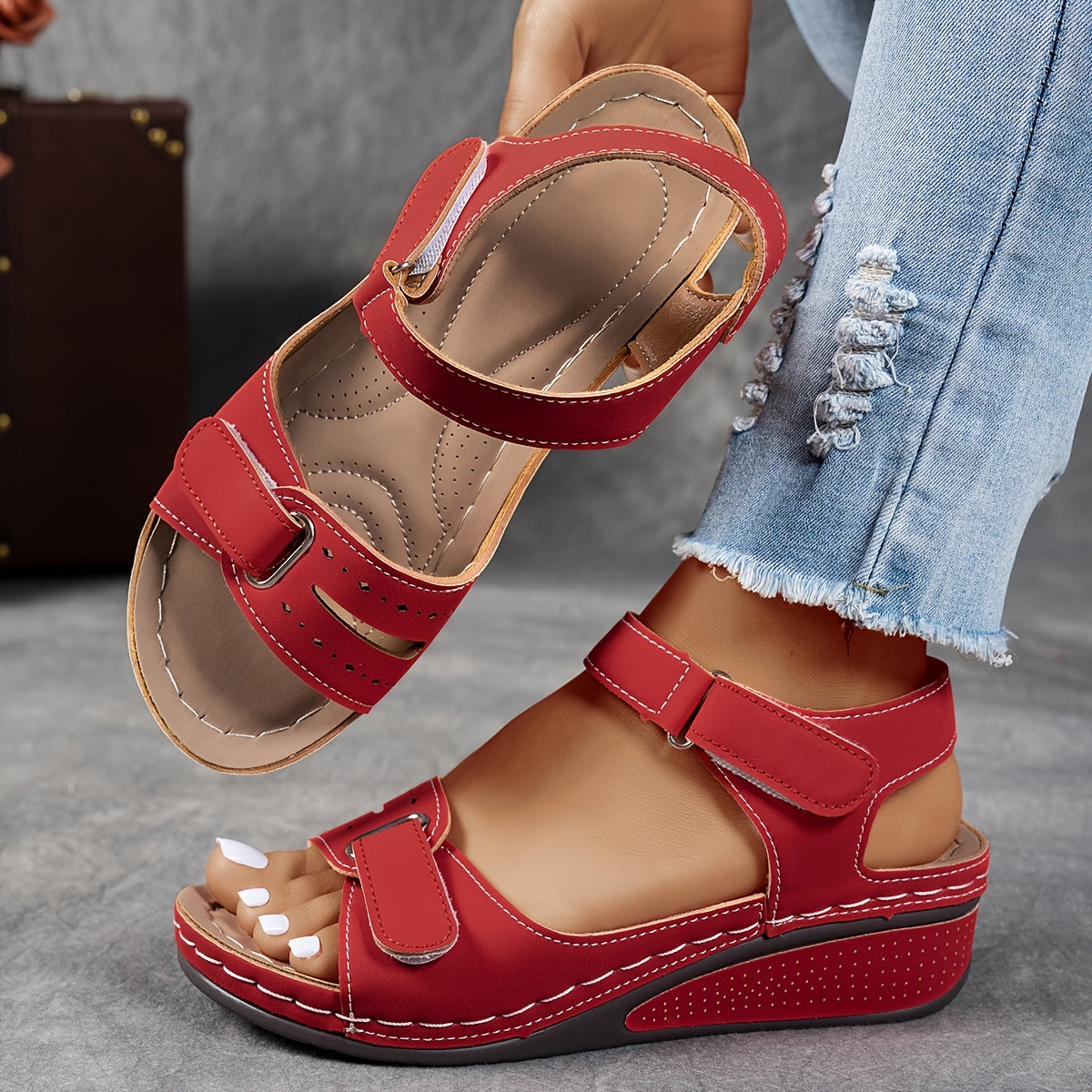 ELIANA ORTHOSTYLE | Orthopedic Summer Sandals with Total Comfort and Everyday Elegance