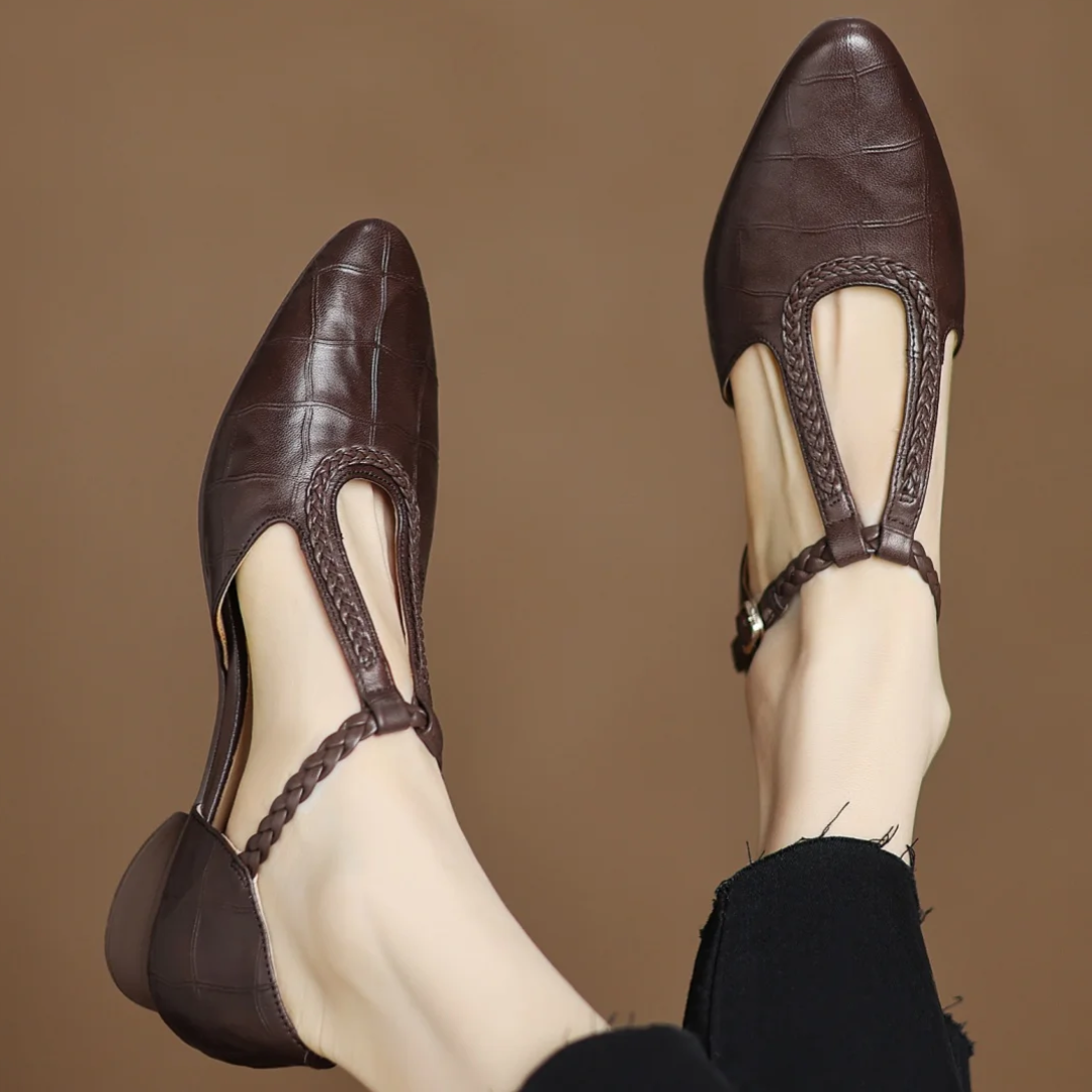 Real Leather Mary Janes