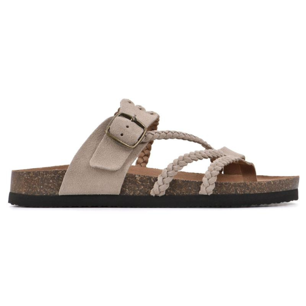 Woven Cork Sandals