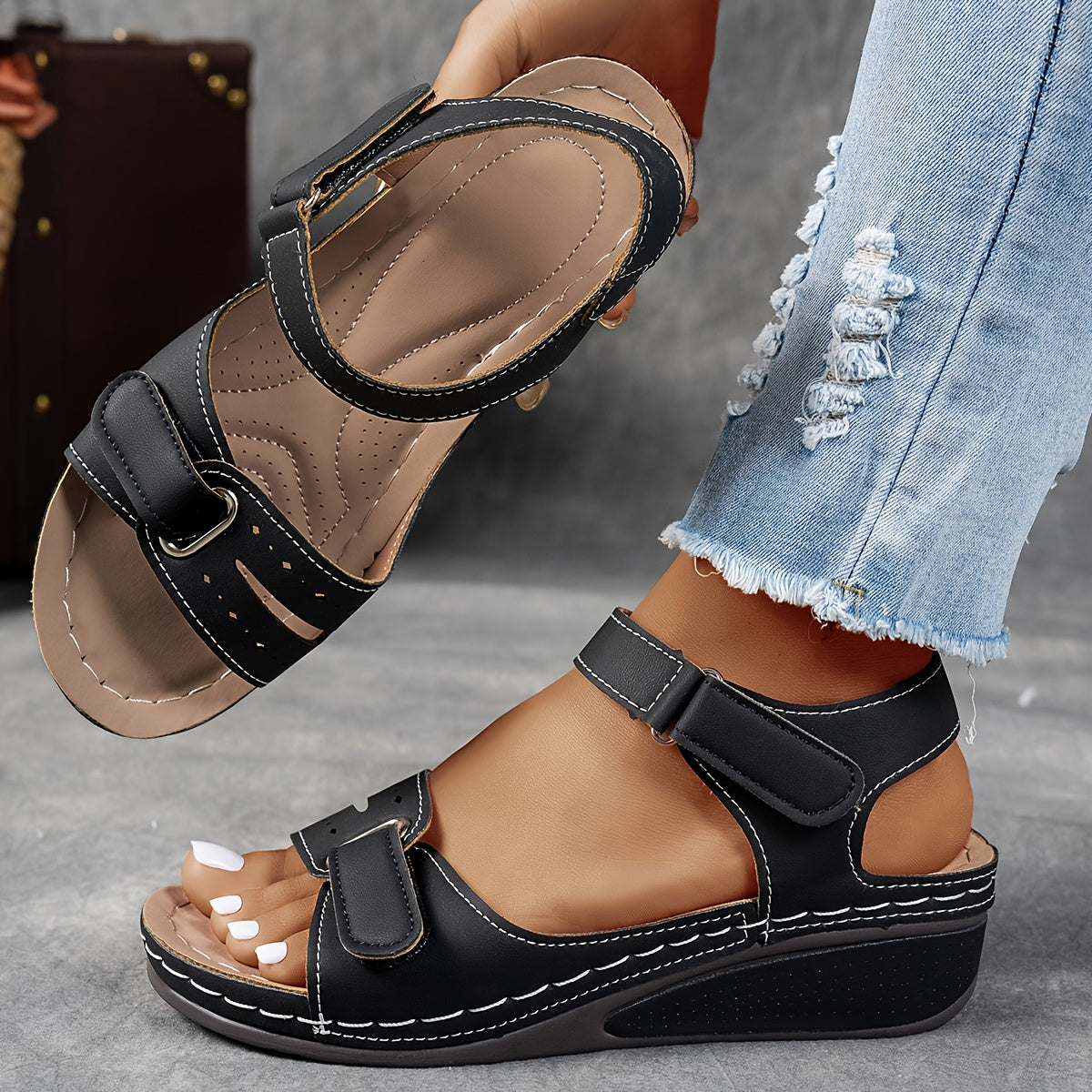 ELIANA ORTHOSTYLE | Orthopedic Summer Sandals with Total Comfort and Everyday Elegance