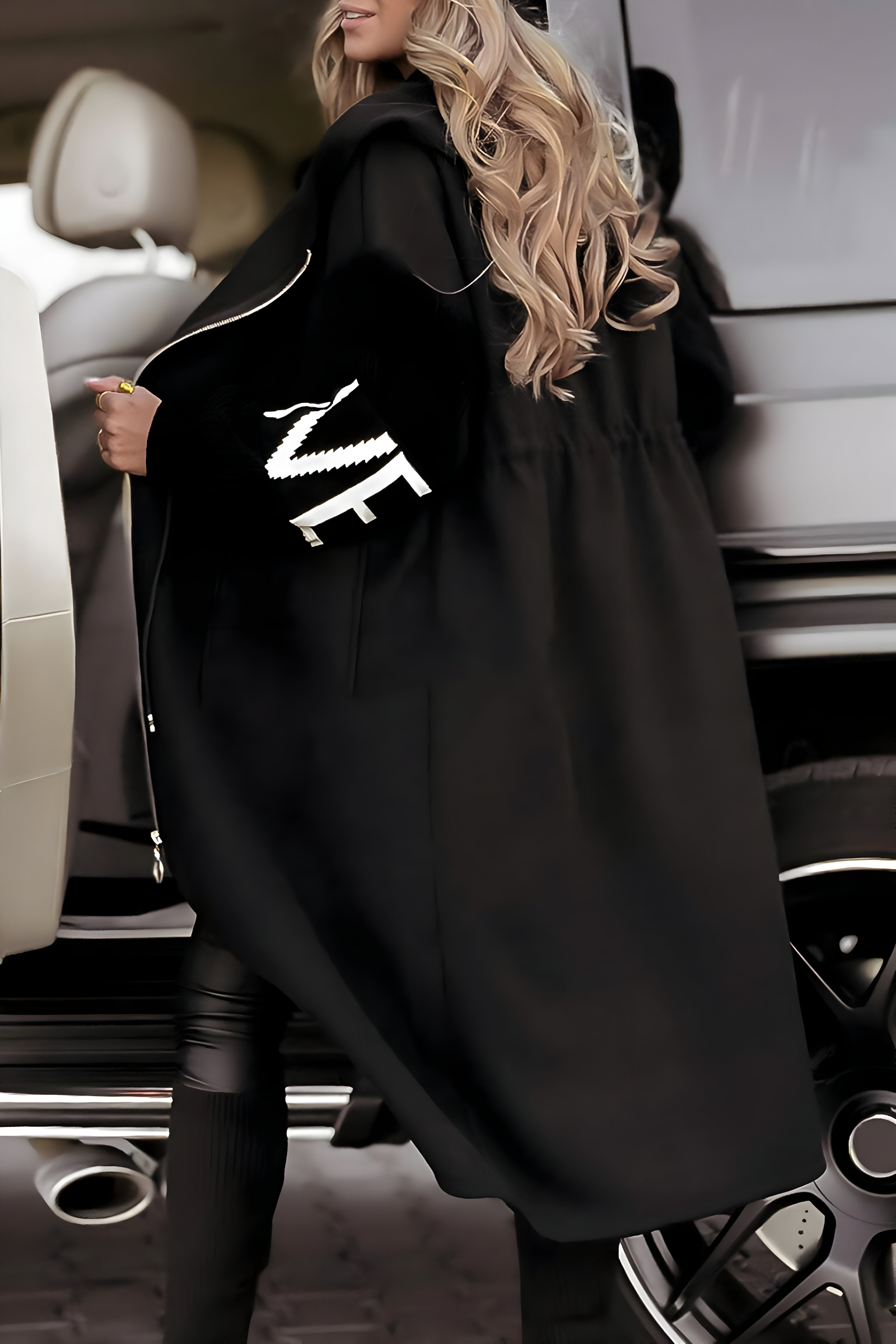 EVELINA | Elegant Coat with Hood that Offers Refinement and Daily Comfort