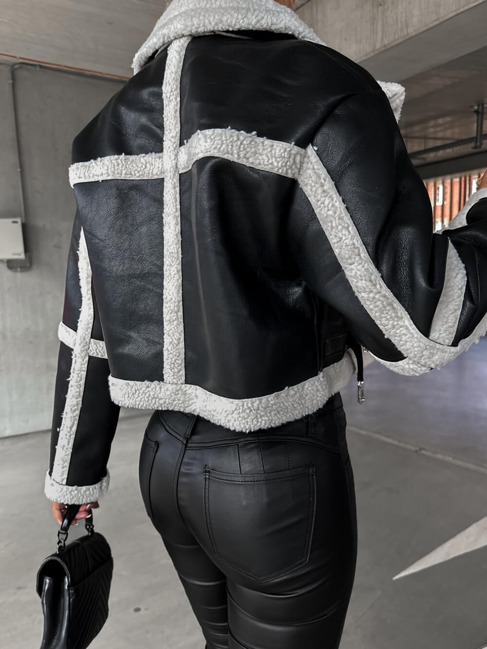 Faux Leather Jacket